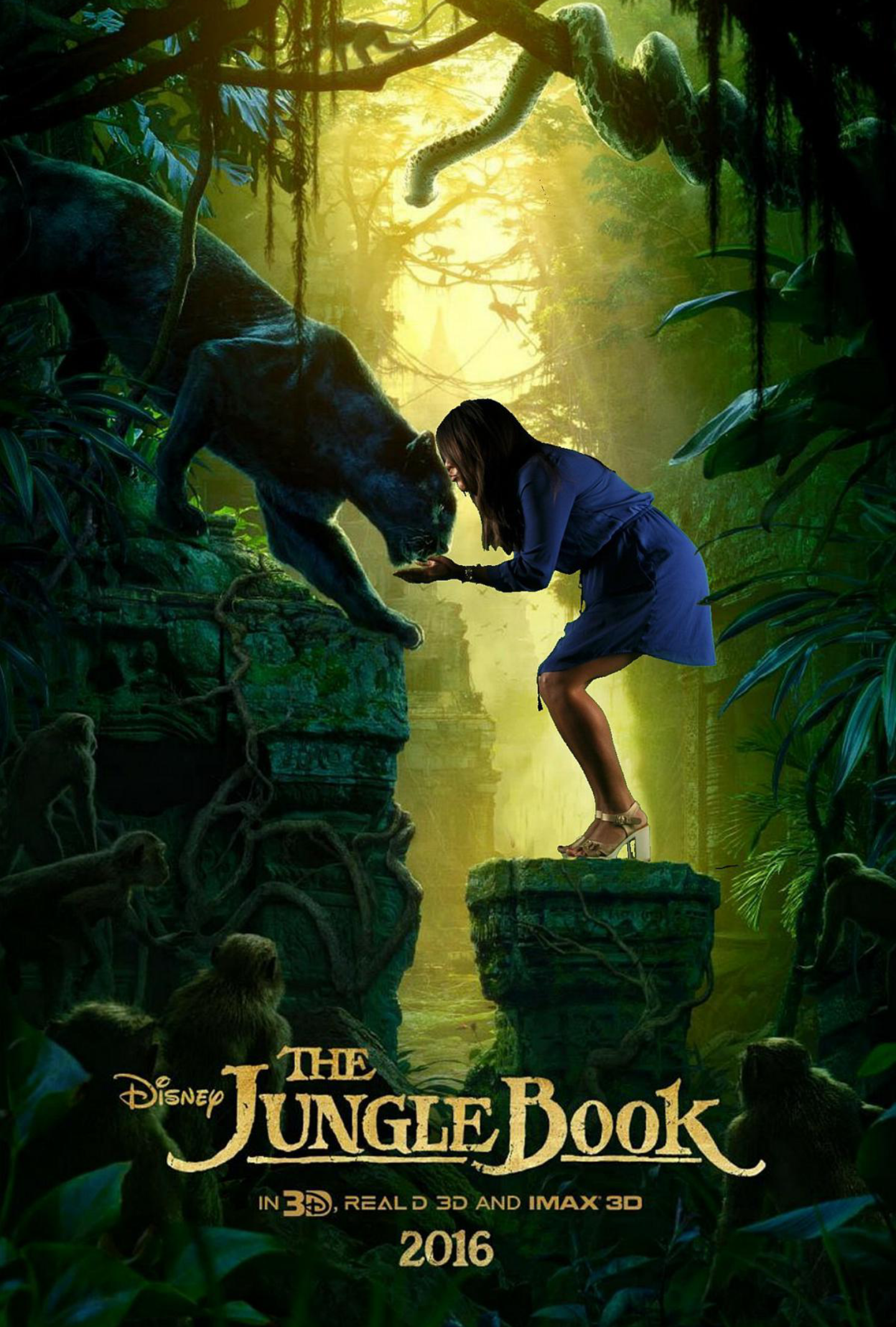 JUNGLE BOOK TIENES QUE VERLA EN 3D